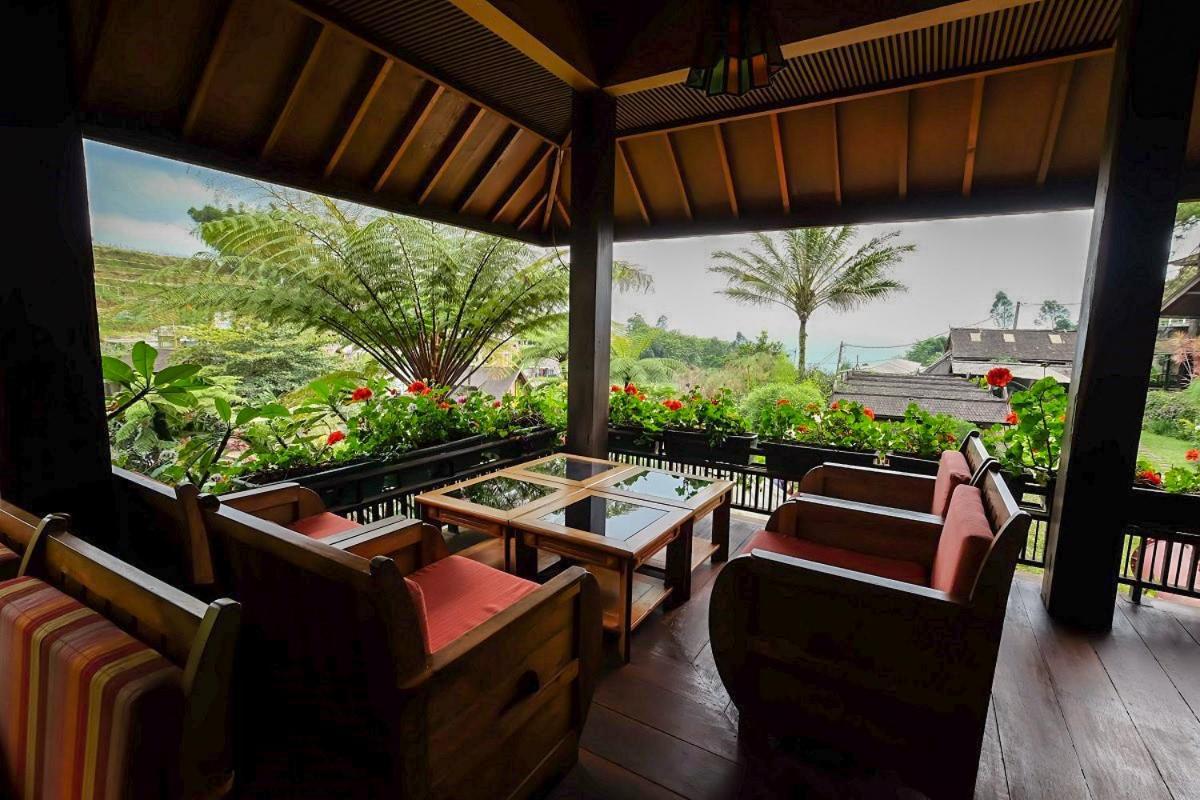 Rumah Stroberi Organic Farm & Family Lodge Lembang Εξωτερικό φωτογραφία